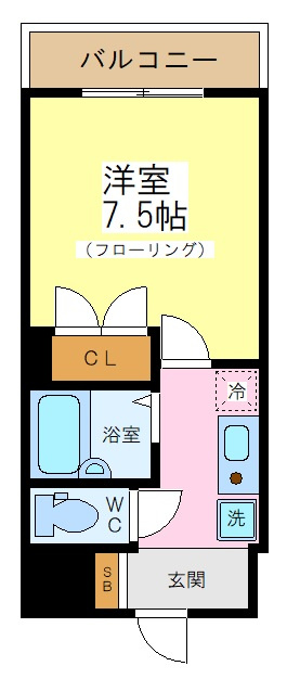 ガーラ笹塚駅前の間取り