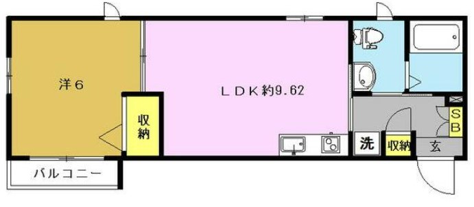 マノワール小平の間取り
