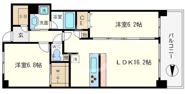 ウィズなんばの間取り|ウィズなんば　間取り