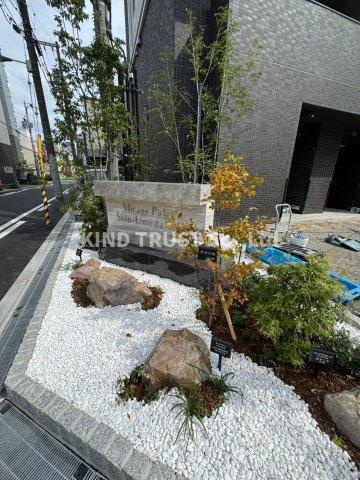 ミラージュパレス新梅田Cieloの庭|お庭が付いています