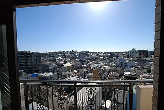 マンション掃部山公園の展望