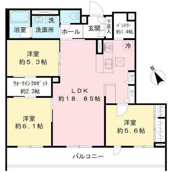 【間取り】 | キャステロ蘆花公園