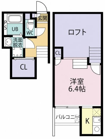 ADCプレミール荘島の間取り