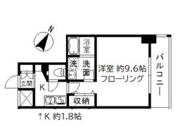 エレンシアＫ小岩の間取り