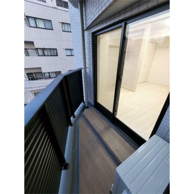 クオリタス門前仲町のバルコニー