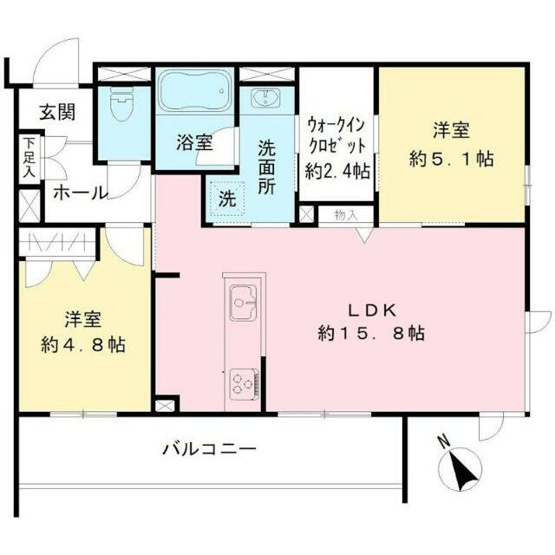 【間取り】 | キャステロ蘆花公園