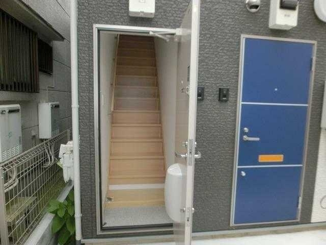 高砂ファーストの玄関|どらっくぱぱすまで511m
