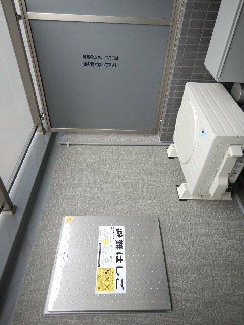 ガーラ・プレシャス東大島のバルコニー