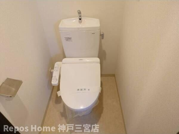 エステムコート神戸大倉山公園のトイレ
