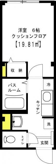 ドミール白山の間取り|間取りです。