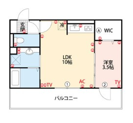 Soavita南薫西の間取り