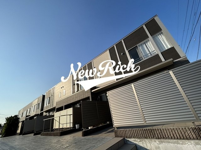 伊勢崎市三室町のアパートの外観