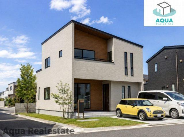 高松市仏生山町　モデルハウスの外観パース|外観パースです