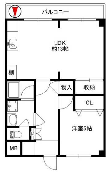 【間取り】 | 赤堤山渓ハイツ－アカツツミサンケイハイツ－