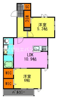 【間取り】 | フェリーズ大巌寺