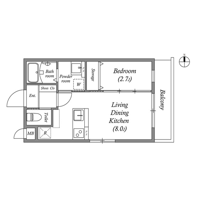 St.Residence南津の辺の間取り