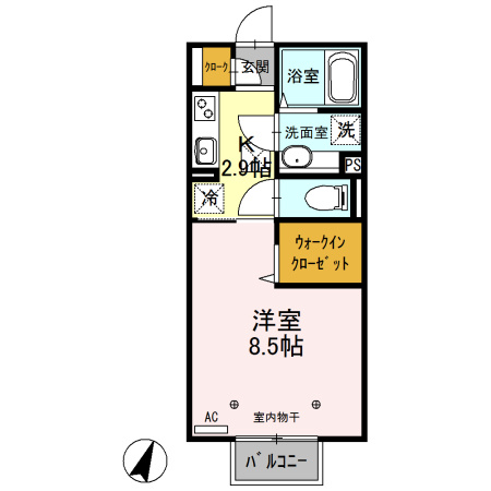 シェルピースの間取り