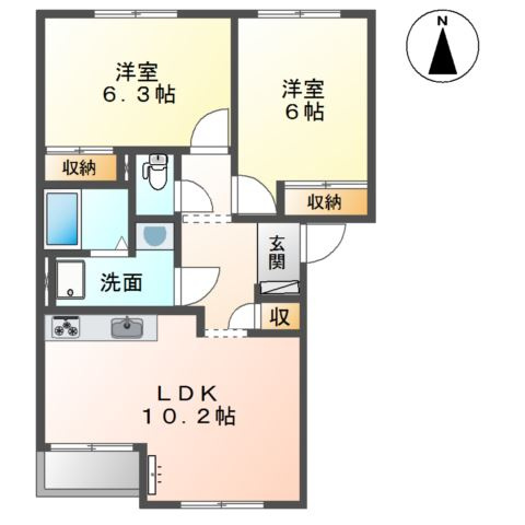パルティールの間取り