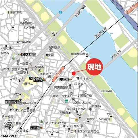 【地図】 | シンフォニア八広