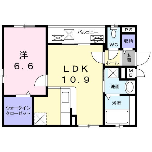 【間取り】 | ストリート　アベニュー・Ｈ