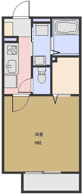 カーサ　デ　ルスの間取り