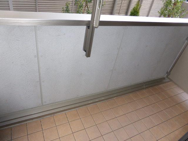 クレア栄町のバルコニー