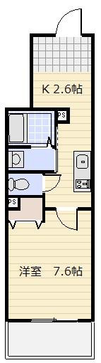 クレア栄町の間取り