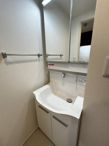 ヴィラ南大沢の洗面所