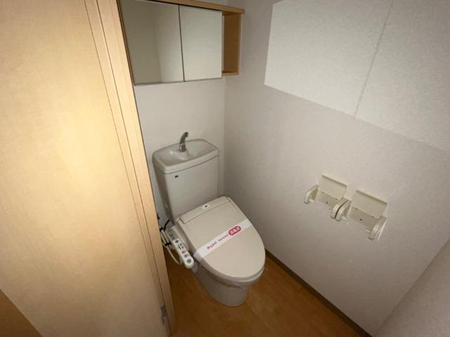 グリーングラス弐番館のトイレ|シャワー付トイレ