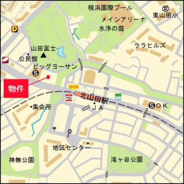 カーサパルマスの地図