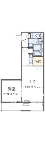 ミランダ紫陽花の間取り|代表的な間取のため実際の間取とは異なる場合があります