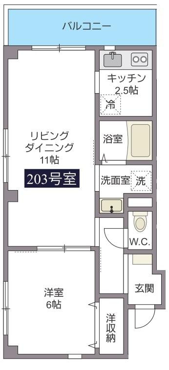プリーモタナカの間取り