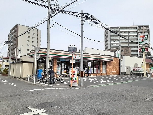 メゾン　ド　ウィズの周辺|セブン　さいたま土呂駅西店まで650m
