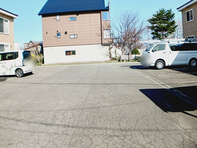 パークサイドＢの駐車場