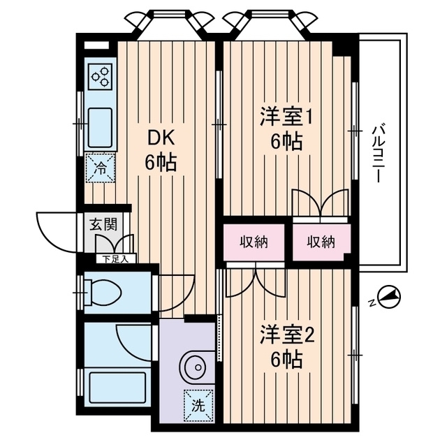 グランディオール原の間取り