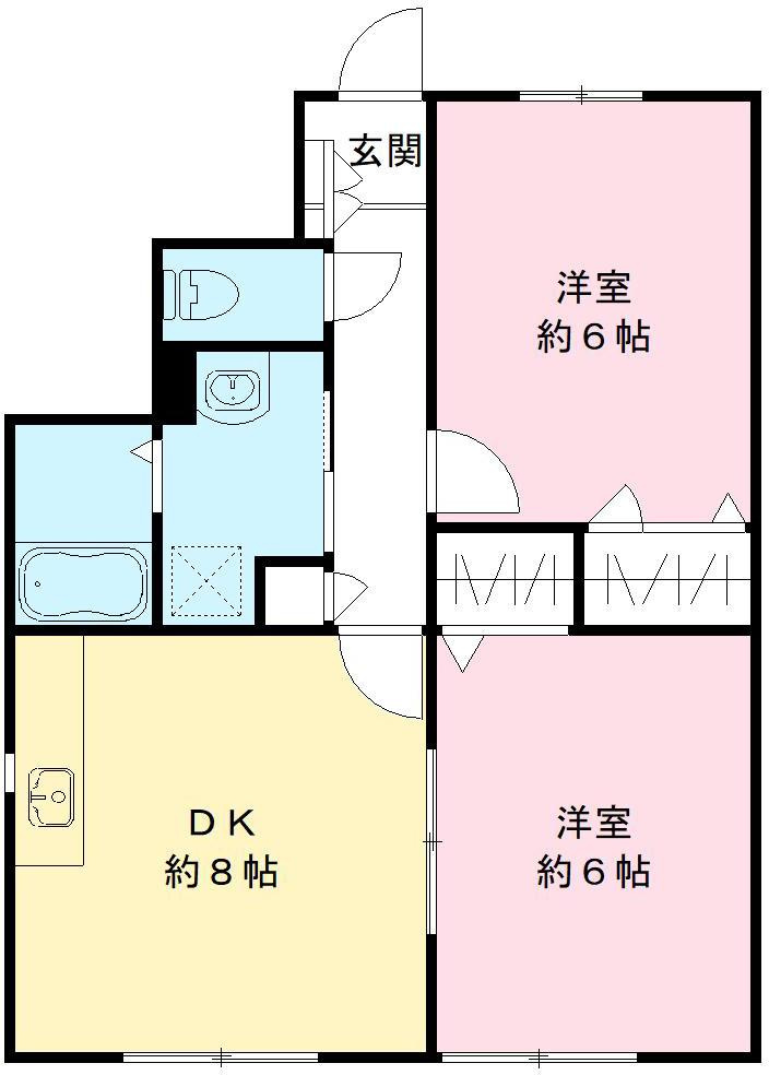 青葉メゾンの間取り
