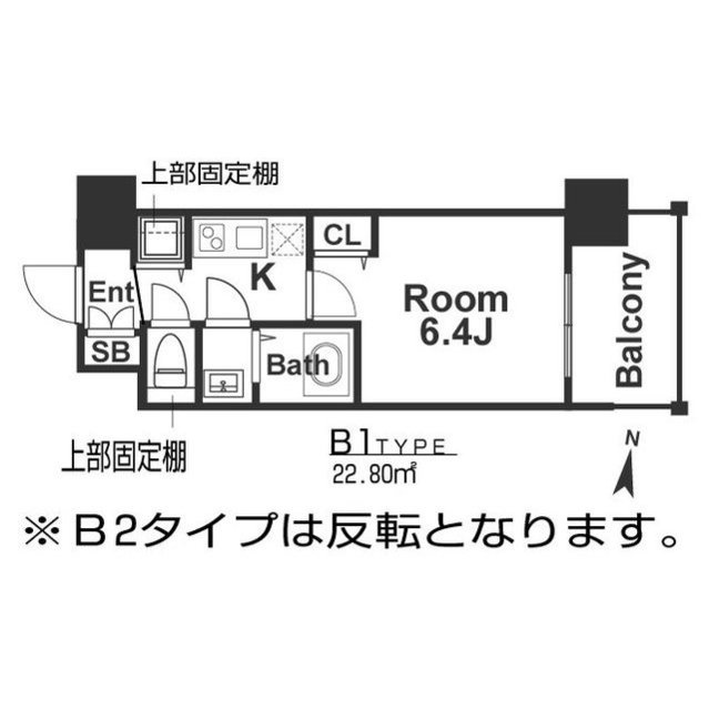 アドバンス新大阪ウエストゲートⅡの間取り