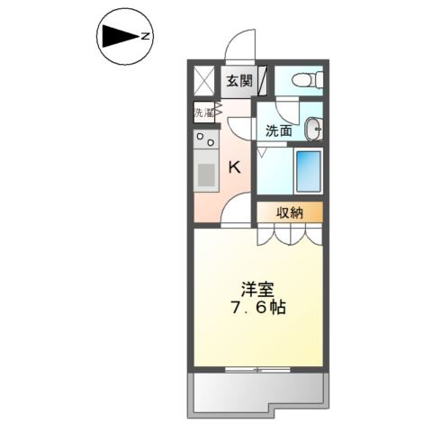 エルピスⅠの間取り