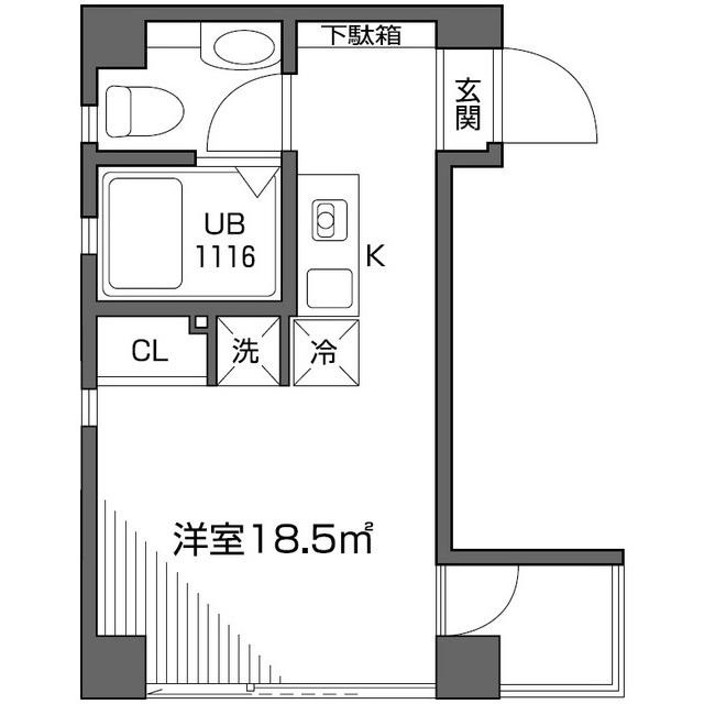パークレジデンス芝公園の間取り|間取り図