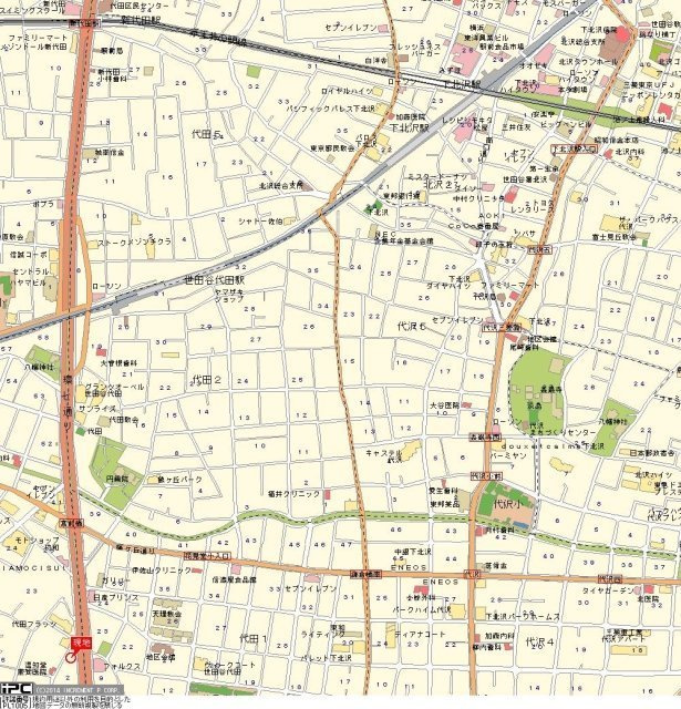 メゾン・ド・マドリエの地図