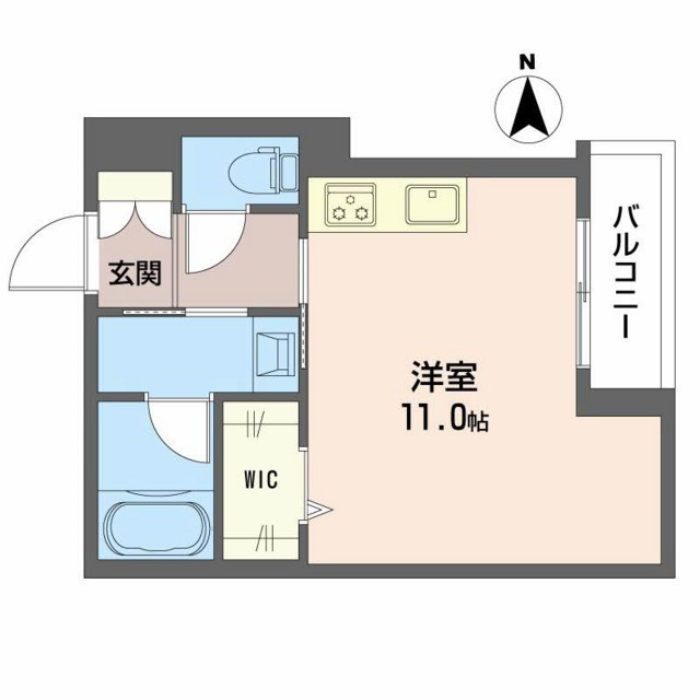 シャーメゾン月の社の間取り