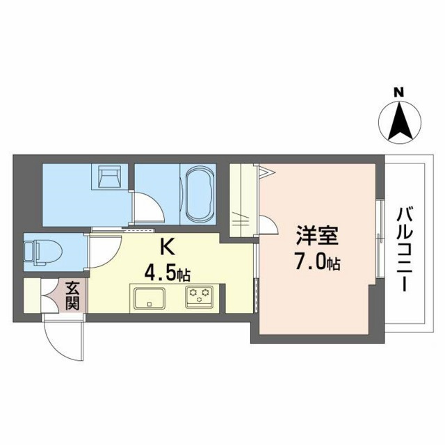 シャーメゾン月の社の間取り