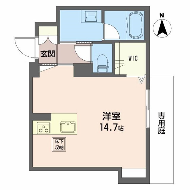シャーメゾン月の社の間取り