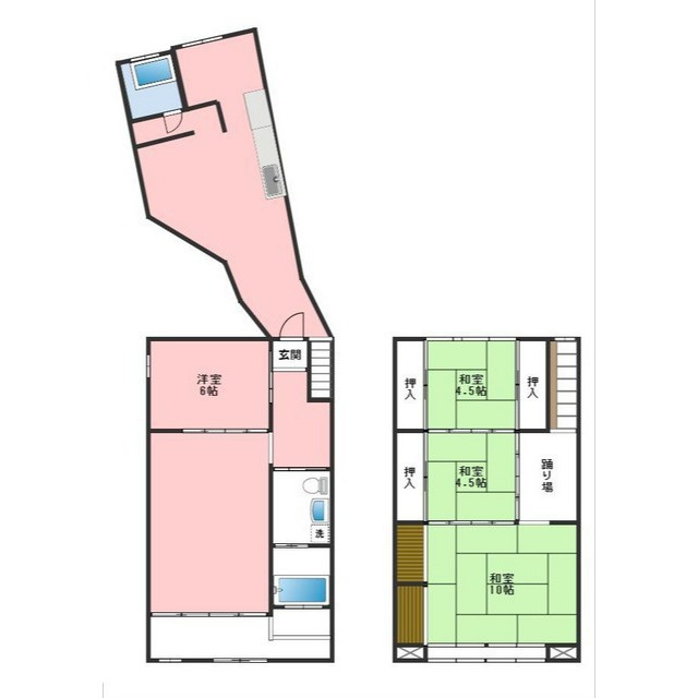本巣郡北方町北方の一戸建てのその他|間取り