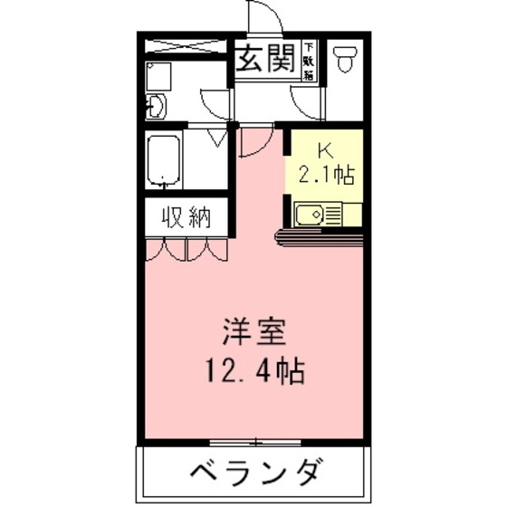 スプリングデザイアーの間取り