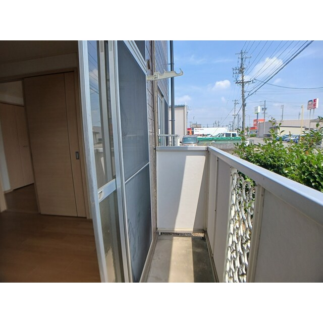 岐南ハイツＡ．Ｂのバルコニー