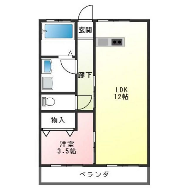中秀ビルの間取り