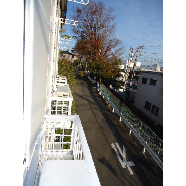 門池Ⅱのバルコニー