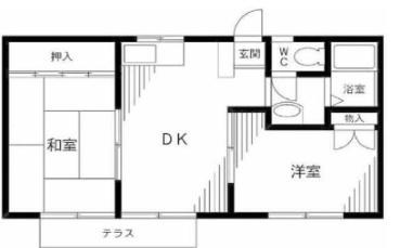 【間取り】 | フラワーハイツ