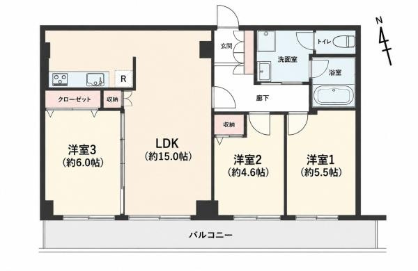 ストークマンション上大岡の間取り